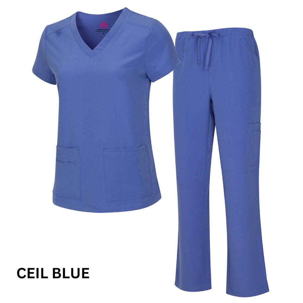 Women’s Cool Stretch V-Neck Cargo Top and Pants