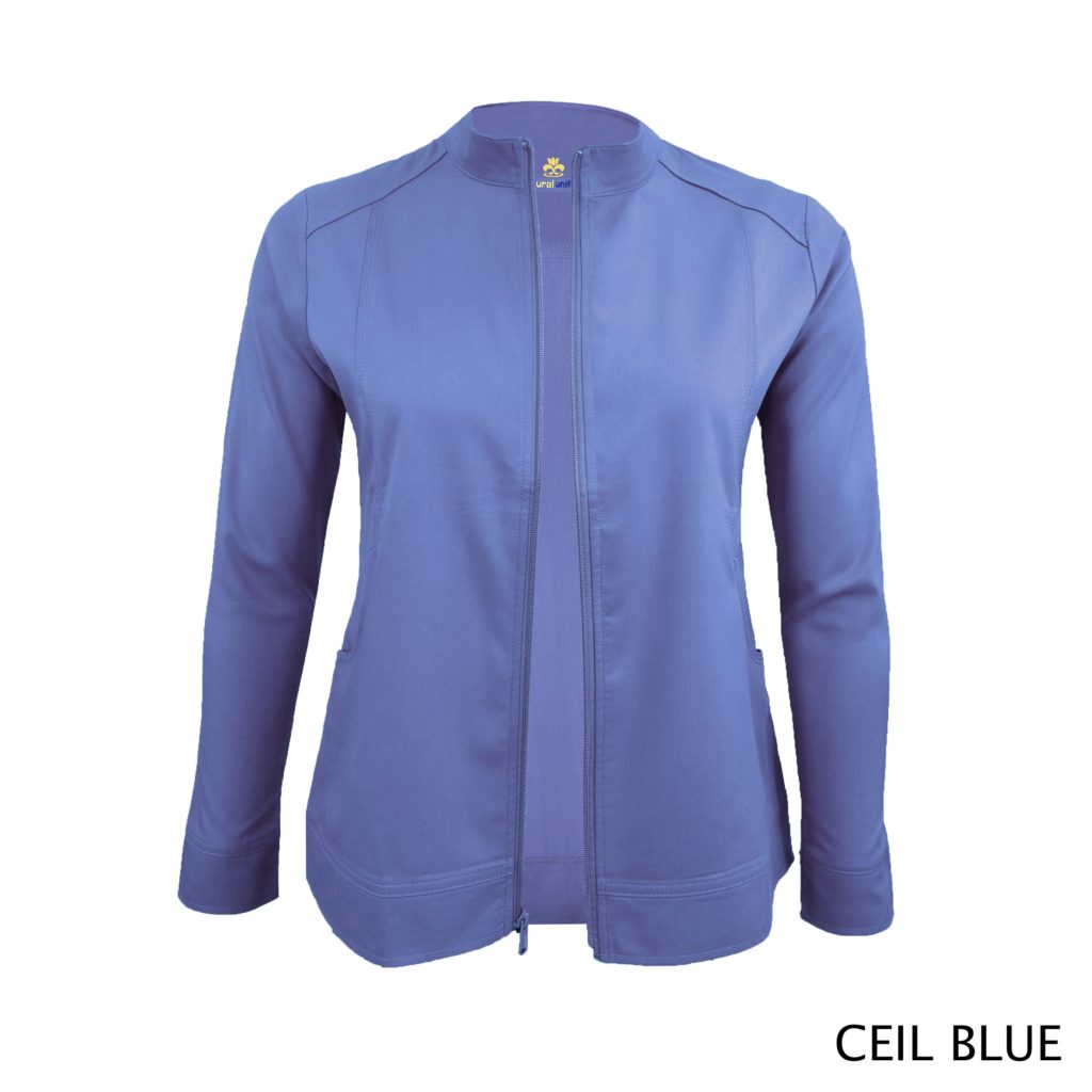 WOMEN’S ULTRA SOFT STRETCH SCRUB JACKET