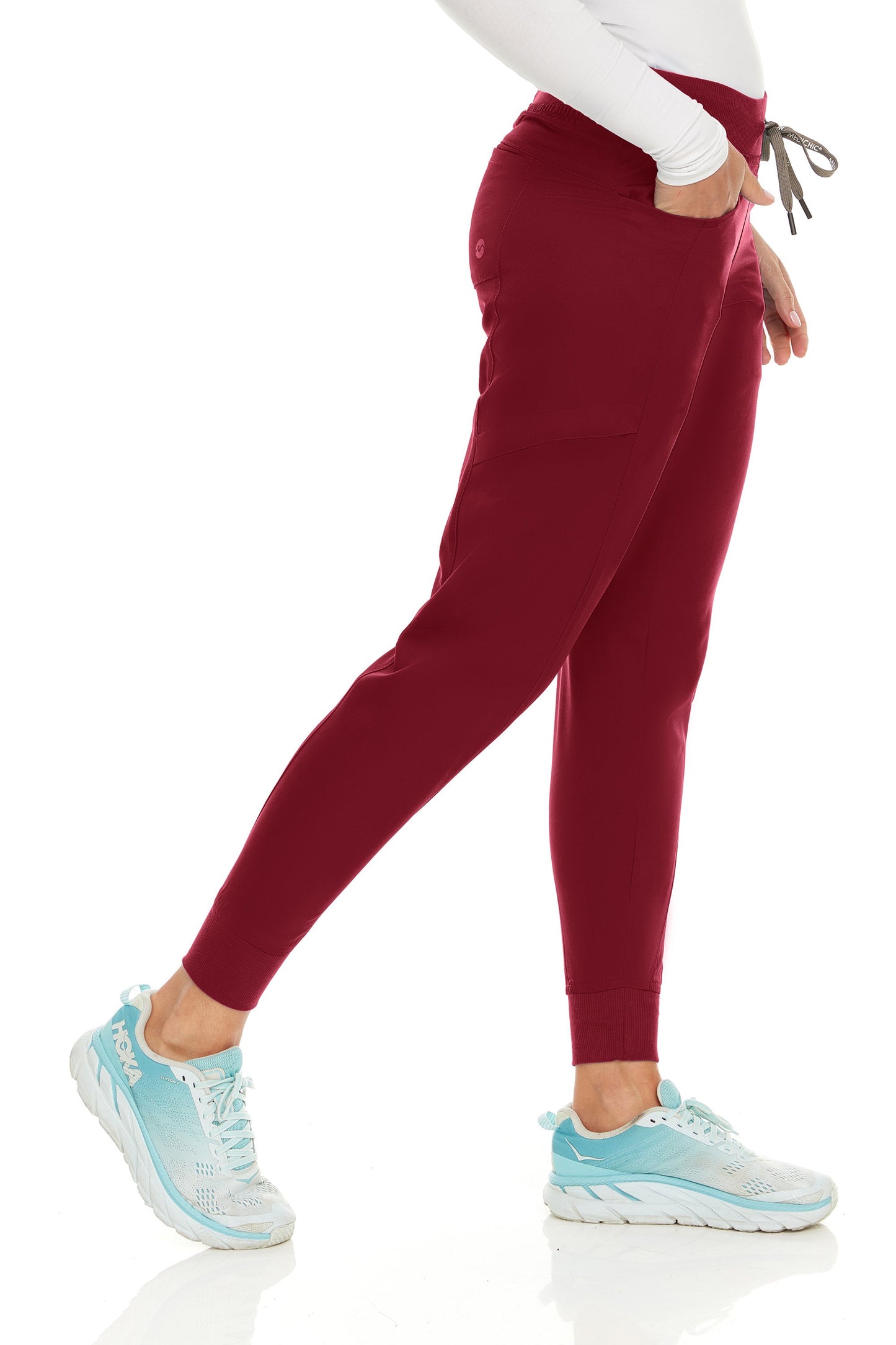 Midichic Knit Waist Jogger