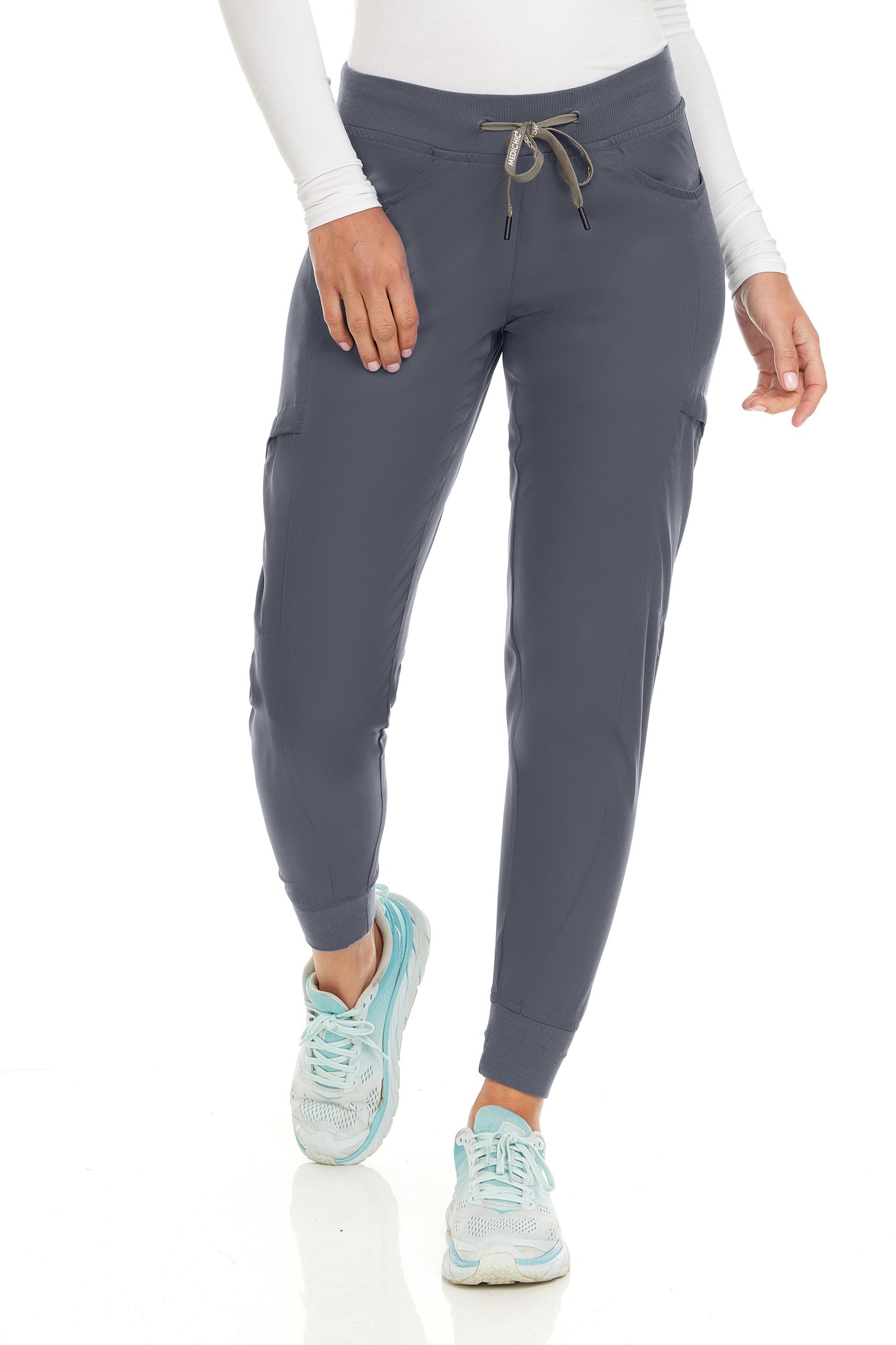Midichic Knit Waist Jogger