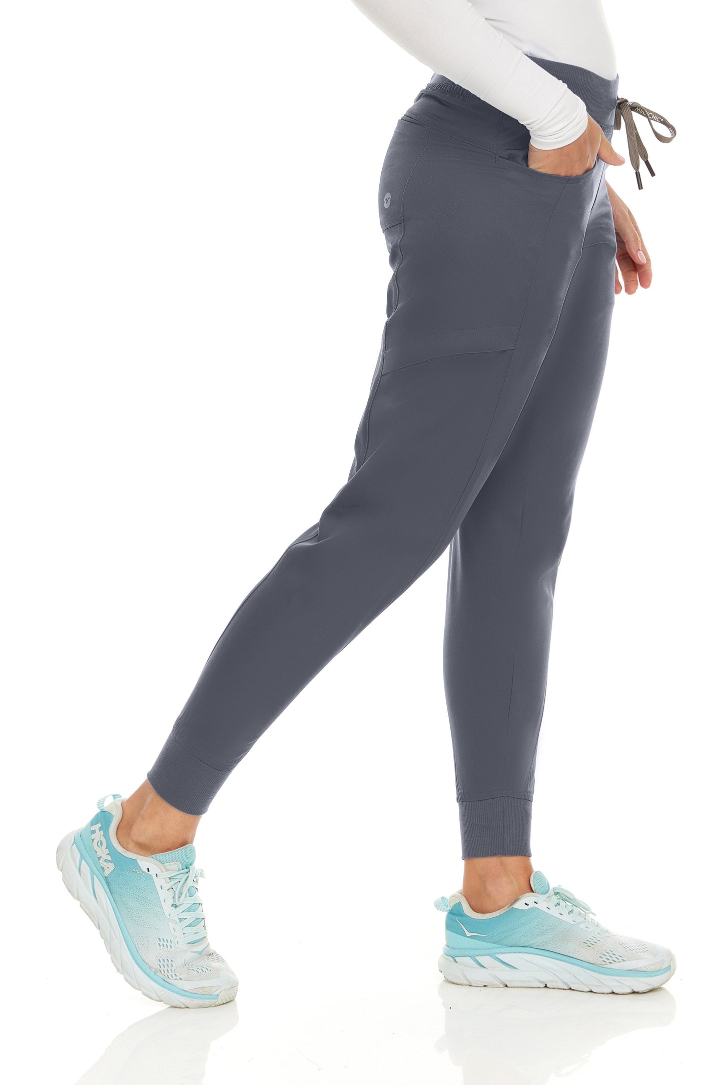 Midichic Knit Waist Jogger