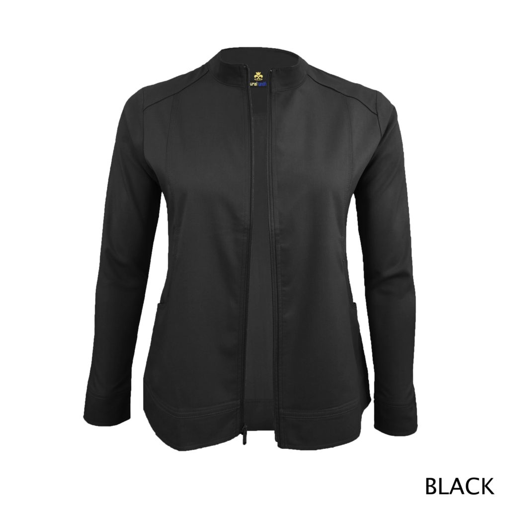 WOMEN’S ULTRA SOFT STRETCH SCRUB JACKET